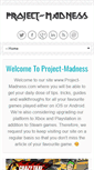 Mobile Screenshot of project-madness.com